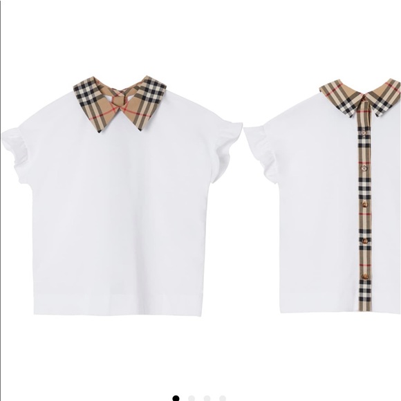 Burberry Other - NWT Burberry Dita check Blouse for 4 yo girl